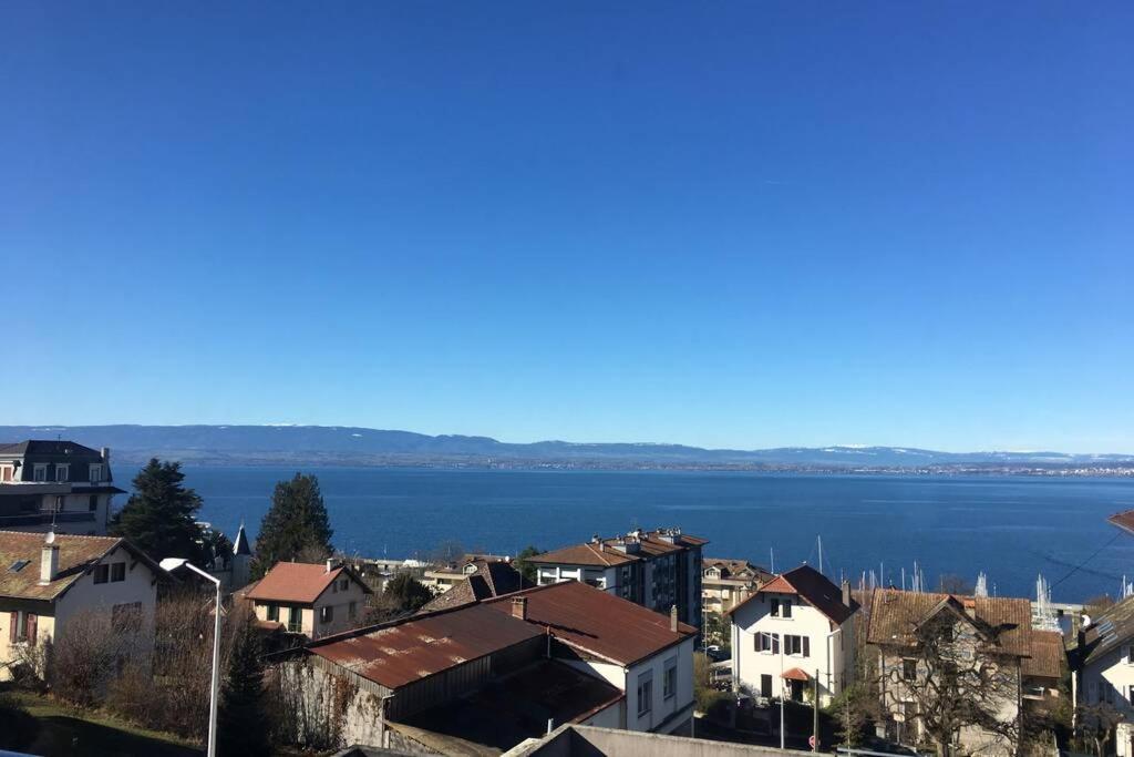 Vue Lac Panoramique Apartment Évian-les-Bains Exterior foto
